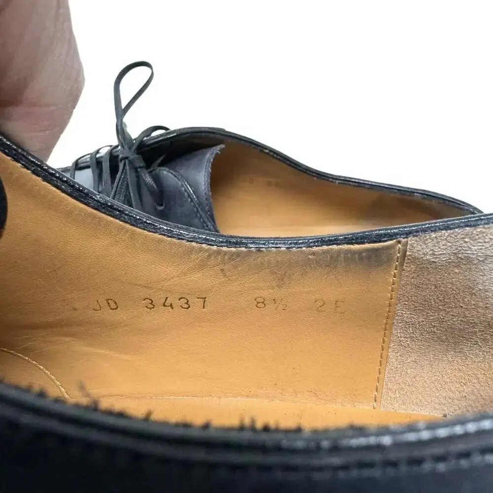 Salvatore Ferragamo Tramezza Norwegian Split-Toe Oxford mens shoes 9.5 EE US